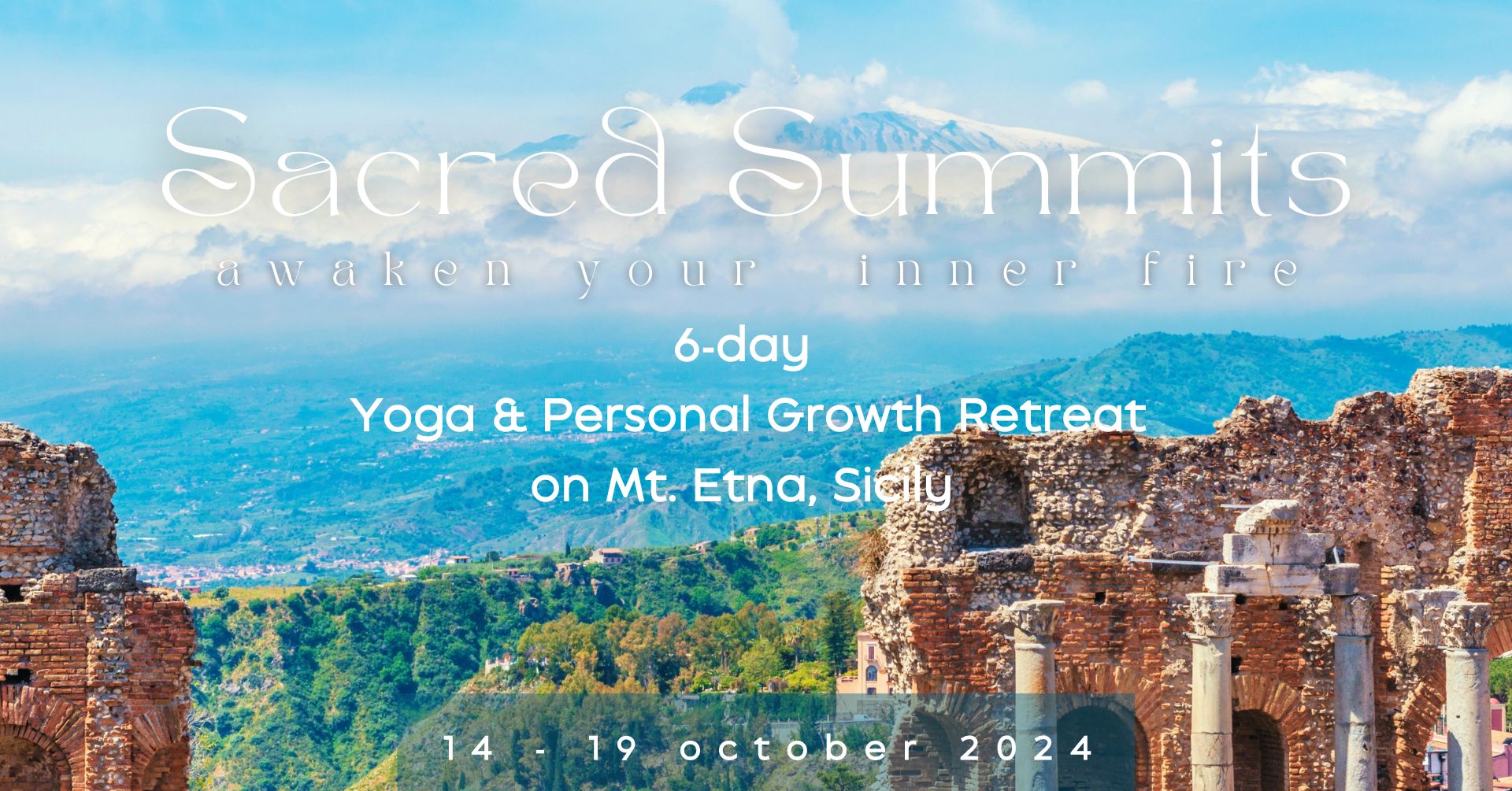 Sicily Yoga Retreat Sacred Summits
